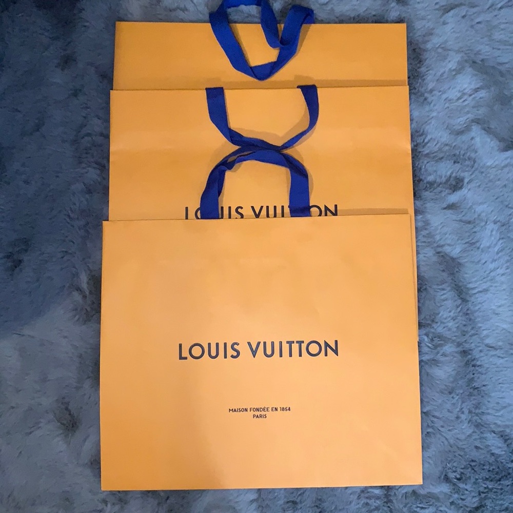 Louis Vuitton shopping bag medium horizontal 3pc